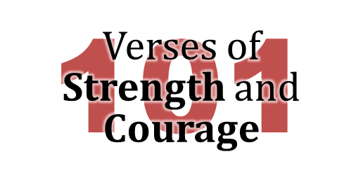 bible verses for strength and courage