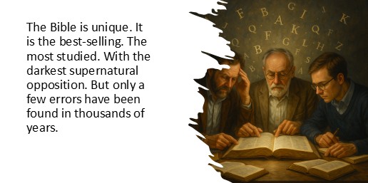 The Bible is unique. It is the best-selling. The most studied. With the darkest supernatural opposition. But only a few errors have been found in thousands of years. Consider this list of KJV verses that are omitted in modern translations.